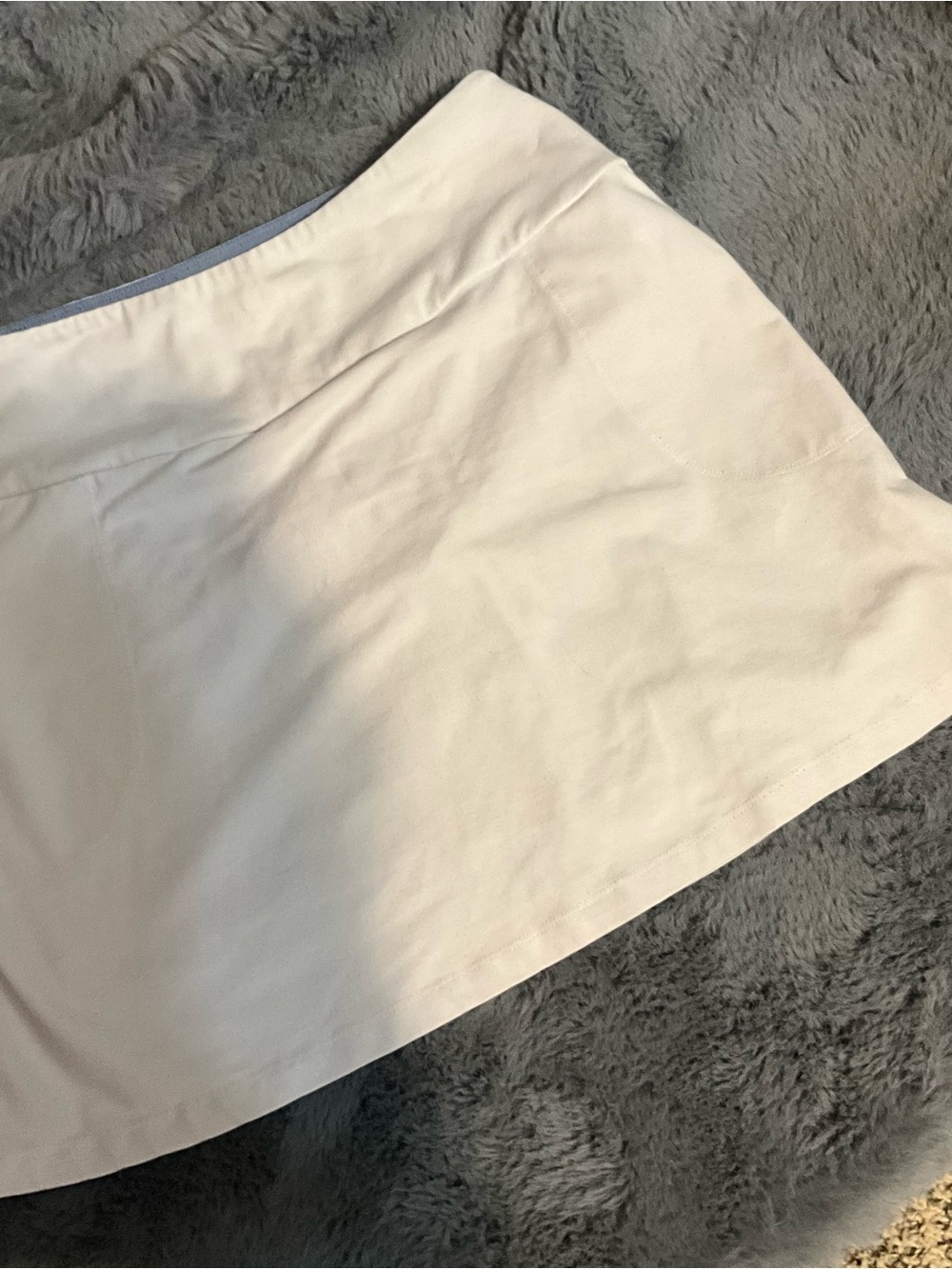 Women with Control White Golf Skort